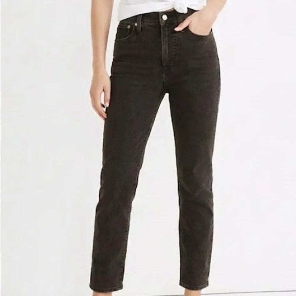 Madewell Charcoal Curvy Perfect Vintage Jean 27